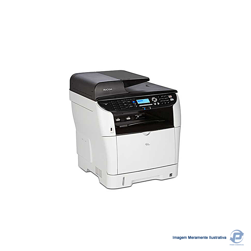 ricoh aficio sp3510 sf: multifuncional de alta velocidade com scanner e fax