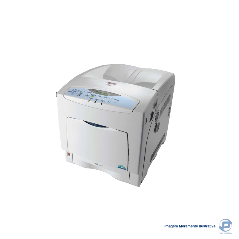 ricoh aficio spc410n impressora colorida laser equipamento seminov