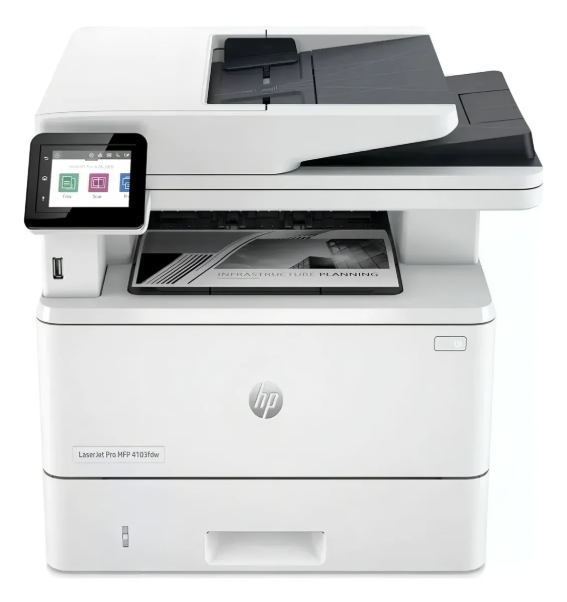 impressora hp laserjet pro mfp 4103dw 
