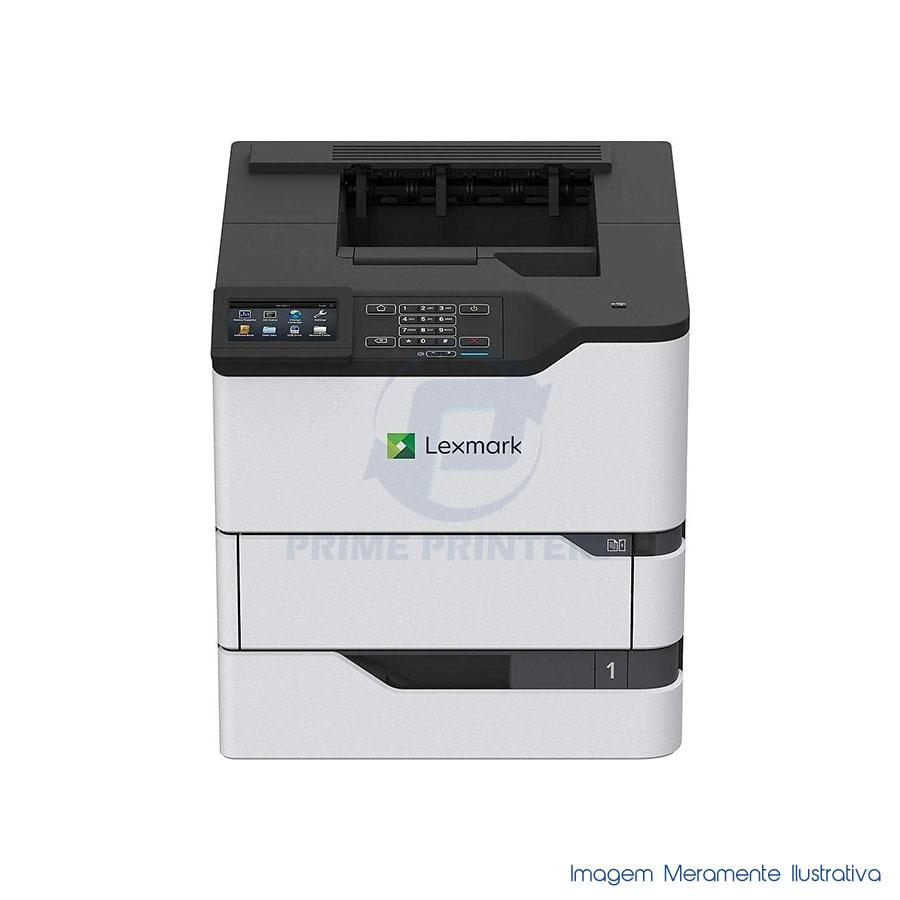 lexmark ms826de impressora monocrom?tica usada ms 826 lexmark